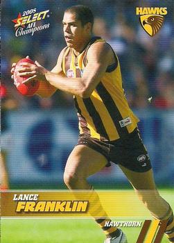 2008 Select AFL Champions #91 Lance Franklin Front